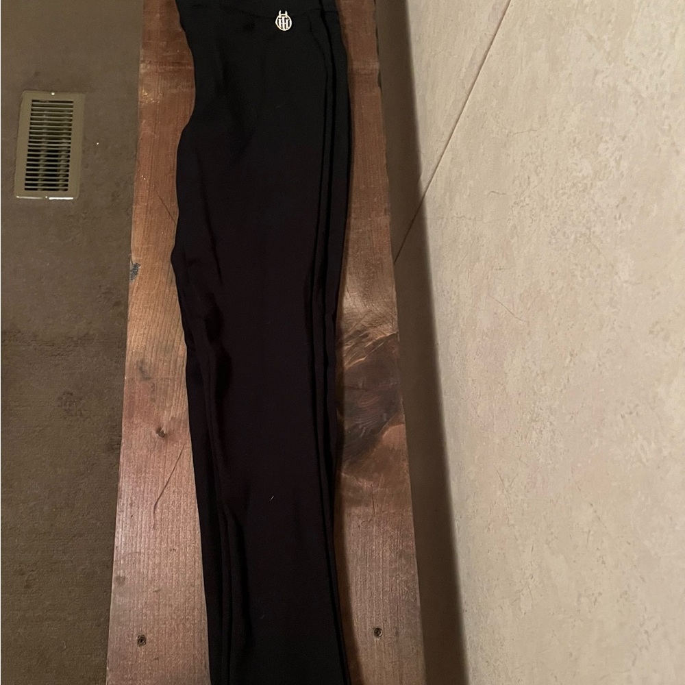 Black Leggings with Logo